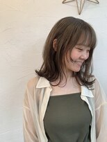 メッツァ(metsa) ブリーチなし×ダブルカラー×オリーブカラー