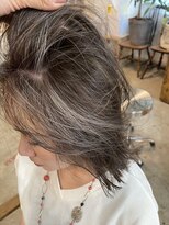 ヘアーサロン ソルト(hair salon SALT)&nbsp;脱白髪染め　白髪活かし