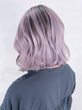 アルバム 銀座(ALBUM GINZA) ボブ美髪韓国ヘアブリーチショート前髪カット_ba353392