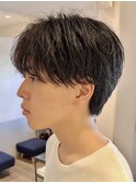 【早坂駆留】シースルーバング マッシュ ニュアンスパーマ吉祥寺