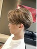 【青山限定】海外風メンズバレイヤージュ(ハイライト)￥19800