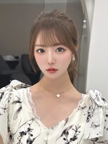 マウル 栄(MAEUL)&nbsp;小顔顔まわり　ココアベージュ