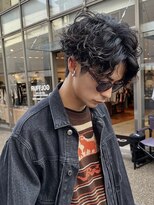 グリーンミドル(GREEN middle)&nbsp;メンズカット/メンズパーマ/メンズショートパーマ/アップバング