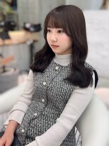 ロンドルピナス 小倉(Lond Lupinus)&nbsp;ミディアムヘア暗めカラー/デザインカラー/フェイスフレーミング