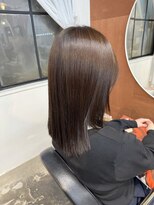 チャプター 問屋町(chapter) 透明感ケアカラーオリーブベージュ髪質改善トリートメント韓国