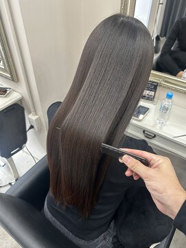 ソワンドゥブレスシエン 堀江店(soin de brace CIEN) 韓国ロング×ゆるレイヤー×シアーグレー