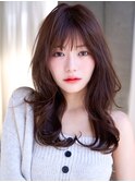 ☆デジタルパーマコテ巻き風パーマレイヤーカット韓国ヘア小顔