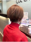 大人美髪ショートスタイル