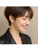 ・小顔ショート ・ペタ毛改善ふんわりショート