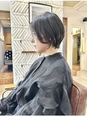 大人ショートボブ/前髪無し【綾瀬/亀有/北千住】