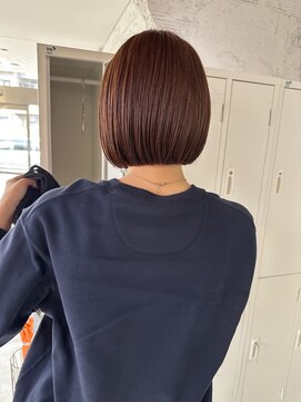 リベッタ(Ribetta) 小顔似合わせボブ/高松/ボブ/小顔/レッドブラウン