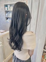 キャアリー(Caary) 福山美容室caaryダークグレージュ髪質改善透明感韓国風20代30代