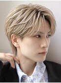 フェザーパーマシャドウパーマニュアンスパーマラウンドマッシュ