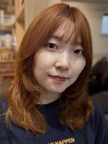 ヘアワン(HAIR One) 夏にオススメ、ハイトーンオレンジカラー