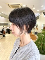 ディーコ(IDEEK)&nbsp;【大人ショート】小顔効果◎丸みカットで朝ラク時短スタイル