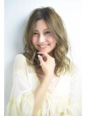 ミディアムレイヤーユルフワスタイル♪