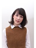 ふわ甘ボブ/フレンチカジュアル　30代/40代/50代