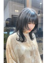 ノア ヘアデザイン 町田店(noa Hair Design)&nbsp;シャレ感×マッシュウルフ