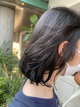 ヘアーゾーン ハチマルハチ 登戸駅前店(Hair Zone 808) 重めボブ