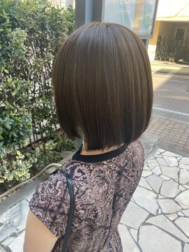 ネオリーブソラ 相模大野店(Neolive sola) オリーブベージュ/丸みボブ