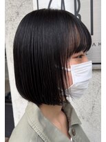 アース 稲毛海岸店(HAIR&MAKE EARTH)&nbsp;顎下ボブ