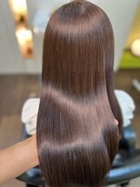 エムスリーディーミュゼステージ(M3D) ピコカラーピンクブラウンストレート仕上げ