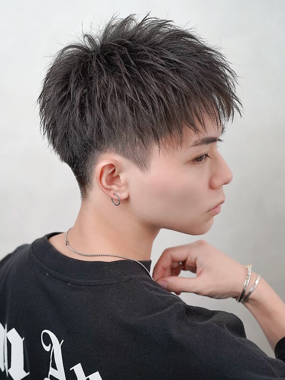 爽やかツーブロック【ナチュラル束感ショート】：L203848441
