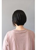 上品で大人女性らしいボブショート