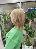 ハイトーンベージュ×ロブ (淡路駅)