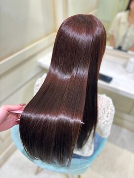 アソビ 表参道(ASOBI) ラベンダーピンク/小顔/ワンレン/髪質改善/前髪