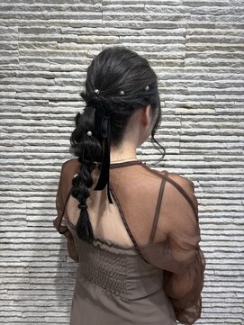 ビス リアン 川口店(Vis lien) お呼ばれヘアアレンジ大人かわいい×タイトロープ