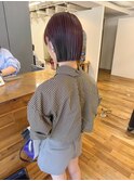 切りっぱなしボブ