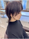 耳掛けマッシュウルフ