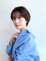 トルネード(TORNADO)&nbsp;大人ショート丸みマッシュ前髪ありショコラブラウンK20250511