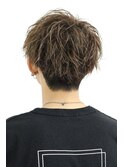 2WAY前下がりセンターパート