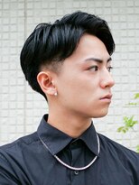 センターパートニュアンスパーマ韓国カルマパーマコンマヘア
