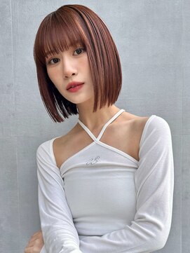 ミンクス ギンザ セントラル(MINX ginza central) 【MINX】似合わせ小顔レイヤーボブウルフ_銀座/髪質改善