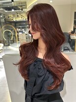 ロンドメリア 天神大名店(Lond Melia) ★縮毛矯正くびれヘア夏のヘアアレンジハイライトカラー髪質改善