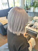 ダブル アンダーバー サロン(W_SALON) 【W_SALON 河原町】ラベンダーグレー/透明感カラー