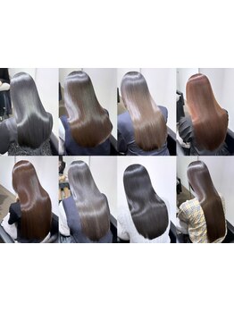 髪質改善が得意な《ioe》が作る究極のストレート◇酸性縮毛矯正だからこそ叶う柔らかいナチュラル質感♪