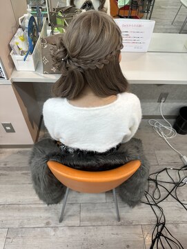 ウレア(ulea) ヘアセット/ヘアメイク/着付け/成人式/卒業式/メンズヘアセット