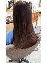 イオ(io) ブリーチなし白髪ボカシカラー+髪質改善トリートメント