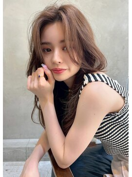 アルテ(ARTE) 【ARTE表参道/青山】モテ髪ミディアム×透明感カラー