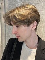 ピークアブー 原宿ハラカド(PEEK-A-BOO) 毛流れセンターパート、ニュアンスパーマ、ハンサムショート