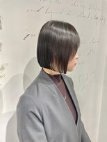 ジュベ 別府店(juve.)&nbsp;別府ショートボブ顔まわりレイヤーカット髪質改善カラー30代