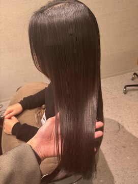 カット縮毛矯正トリートメント