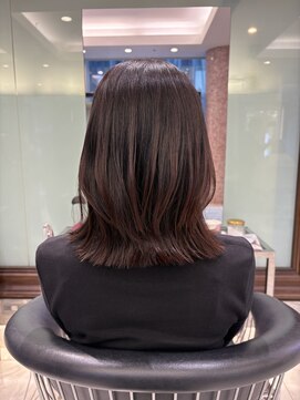 パーマ落としラボ アピッシュ 銀座(apish) 近下菜央/パーマ落とし/パーマ綺麗に落とします/パーマなおし