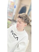 カットサロン みき&nbsp;ツイストジェットモヒ×メッシュ