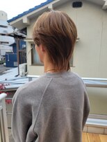 ツイギー 宮西店(TWiGGY)&nbsp;メンズ　1回ブリーチ　ミルクティー