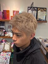 ローグ(Logue)&nbsp;スパイキーショート×ブロンドベージュ